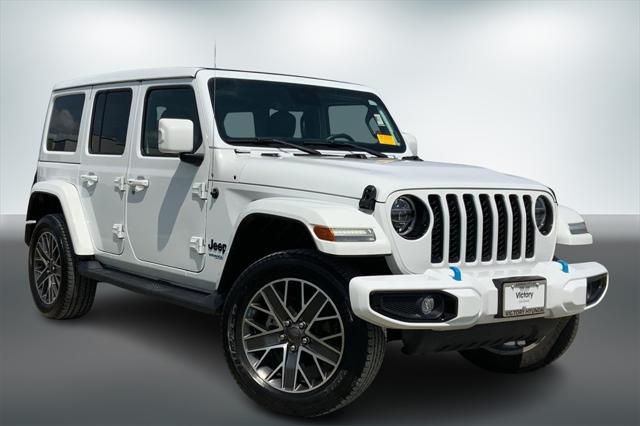 used 2022 Jeep Wrangler Unlimited 4xe car, priced at $37,657