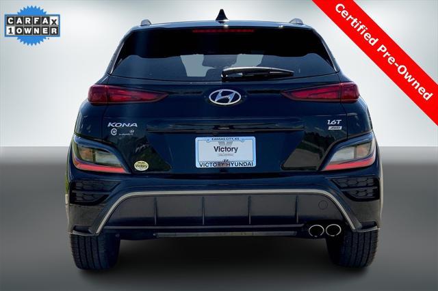used 2022 Hyundai Kona car, priced at $21,500