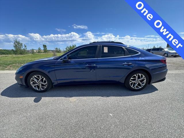 used 2021 Hyundai Sonata car, priced at $17,642