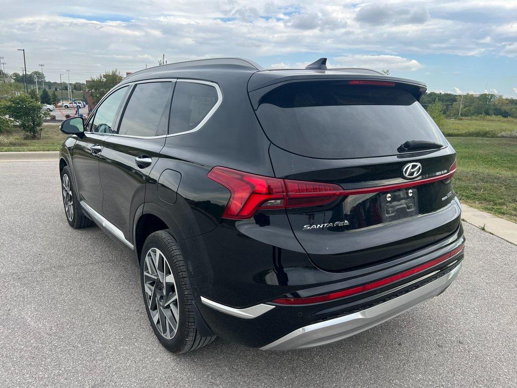 used 2021 Hyundai Santa Fe car, priced at $27,250