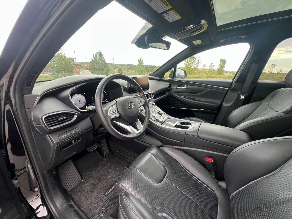 used 2021 Hyundai Santa Fe car, priced at $27,250