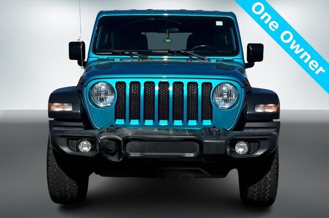 used 2020 Jeep Wrangler Unlimited car, priced at $22,201