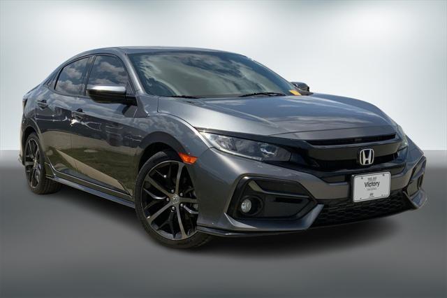 used 2021 Honda Civic car, priced at $23,571
