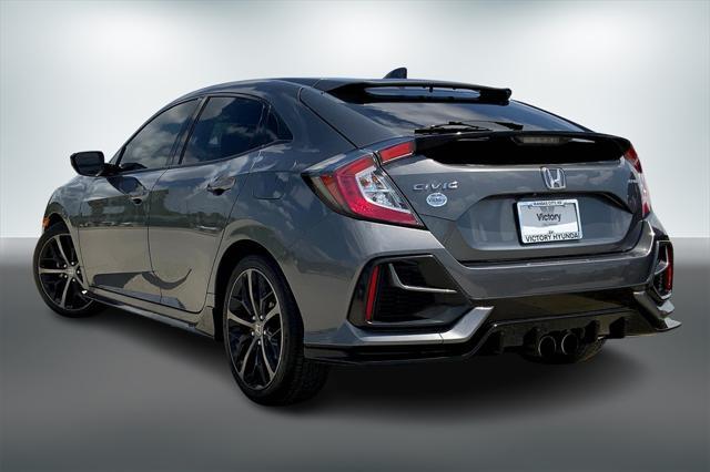 used 2021 Honda Civic car, priced at $23,571