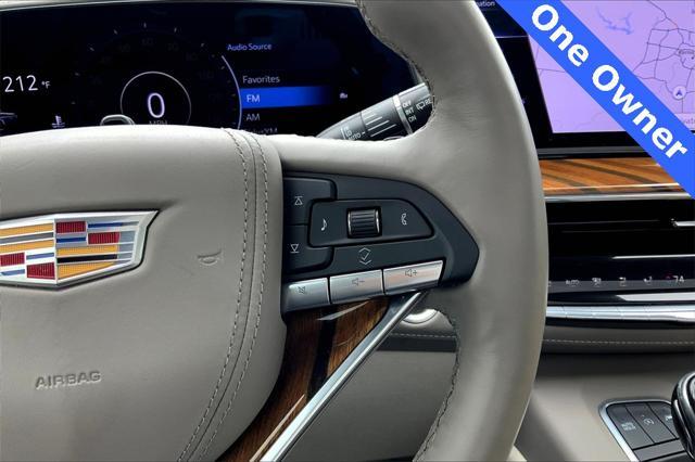 used 2024 Cadillac Escalade car, priced at $97,995