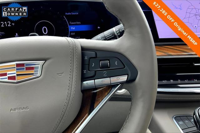 used 2024 Cadillac Escalade car, priced at $89,995
