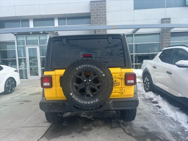 used 2021 Jeep Wrangler car, priced at $29,995