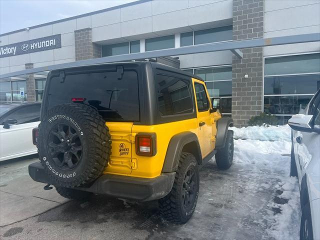 used 2021 Jeep Wrangler car, priced at $29,995