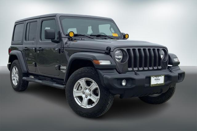 used 2020 Jeep Wrangler Unlimited car, priced at $26,264