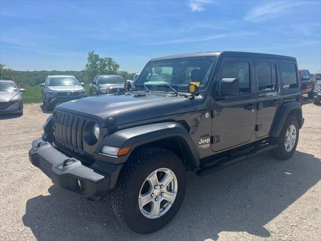 used 2020 Jeep Wrangler Unlimited car, priced at $26,724