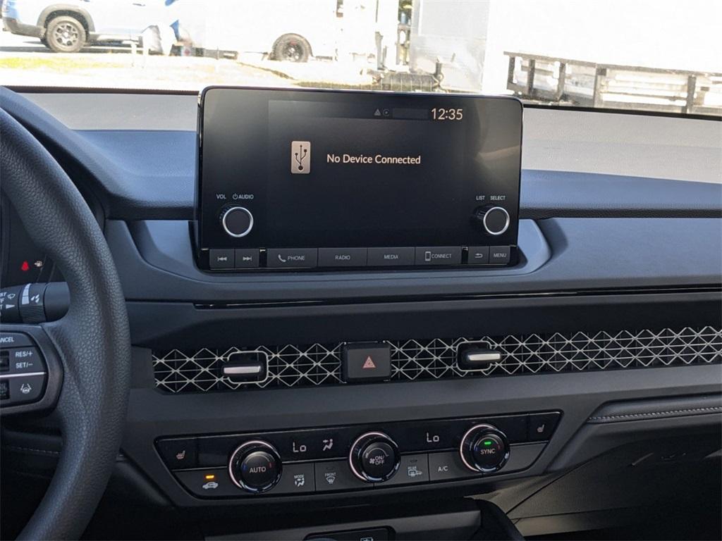 new 2025 Honda Accord car, priced at $30,463