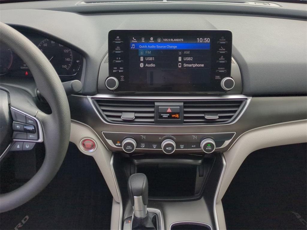 used 2021 Honda Accord car, priced at $23,330