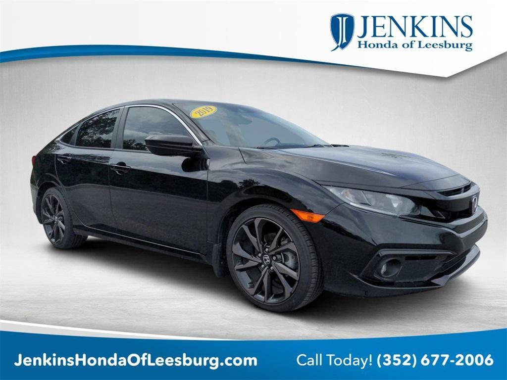 used 2019 Honda Civic car, priced at $17,970