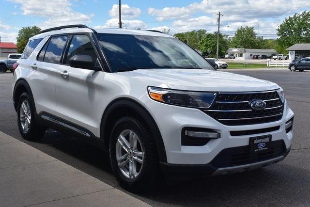 used 2022 Ford Explorer car, priced at $28,502