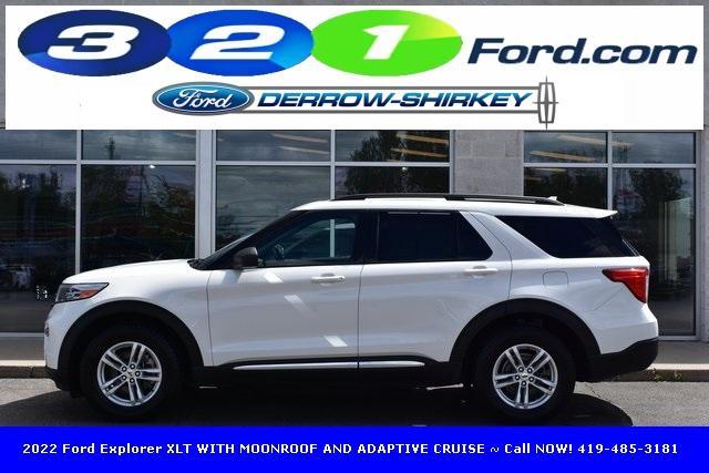 used 2022 Ford Explorer car, priced at $28,502