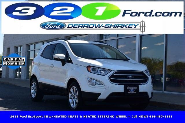 used 2018 Ford EcoSport car, priced at $14,569