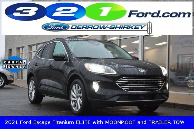 used 2021 Ford Escape car, priced at $21,687