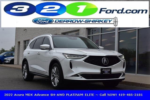 used 2022 Acura MDX car, priced at $41,992