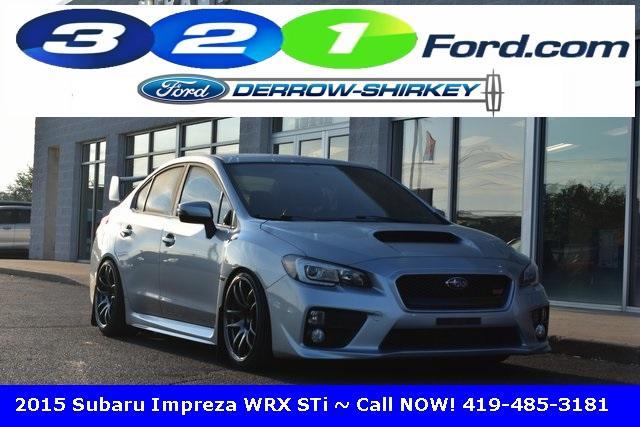 used 2015 Subaru WRX STI car, priced at $20,646