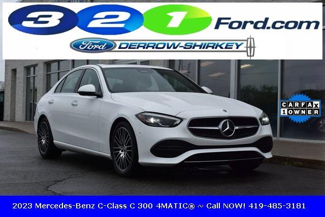 used 2023 Mercedes-Benz C-Class car, priced at $33,579