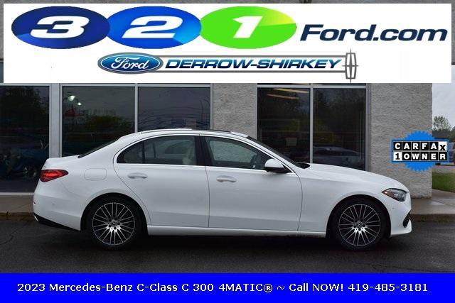 used 2023 Mercedes-Benz C-Class car, priced at $33,579
