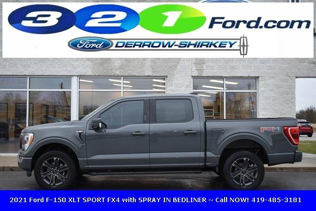 used 2021 Ford F-150 car, priced at $36,813