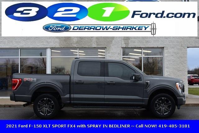 used 2021 Ford F-150 car, priced at $36,813