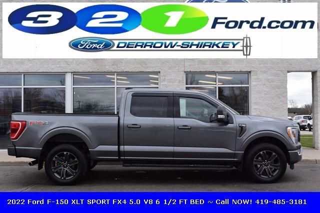 used 2022 Ford F-150 car, priced at $35,690