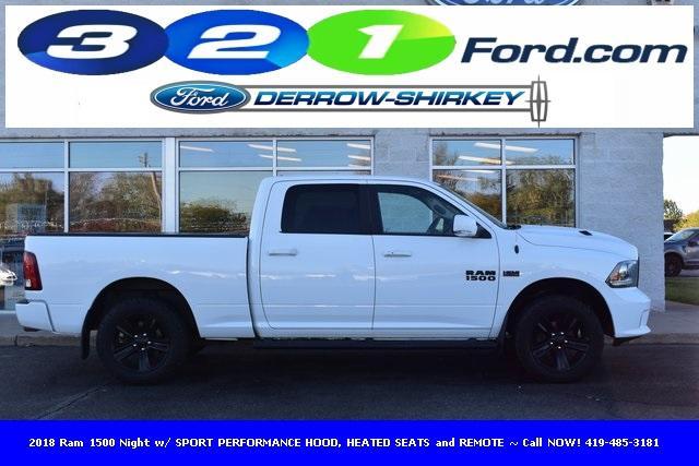 used 2018 Ram 1500 car, priced at $28,500