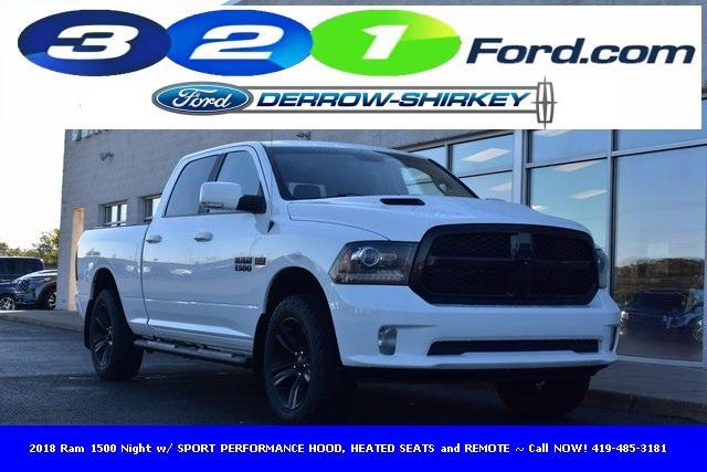 used 2018 Ram 1500 car, priced at $28,899