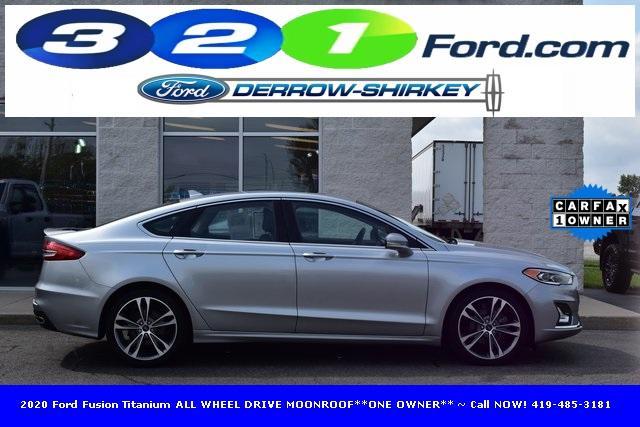 used 2020 Ford Fusion car, priced at $19,865