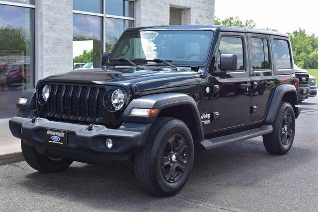 used 2019 Jeep Wrangler Unlimited car, priced at $22,929