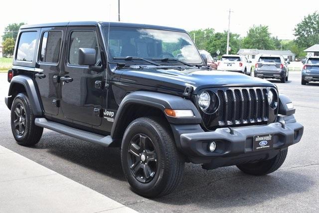 used 2019 Jeep Wrangler Unlimited car, priced at $22,929