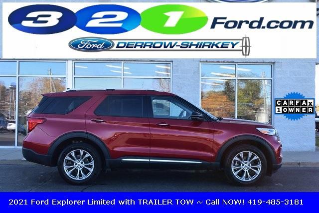 used 2021 Ford Explorer car, priced at $29,787