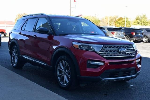 used 2021 Ford Explorer car, priced at $29,787