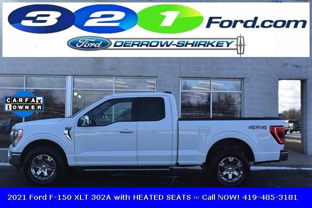 used 2021 Ford F-150 car, priced at $32,990