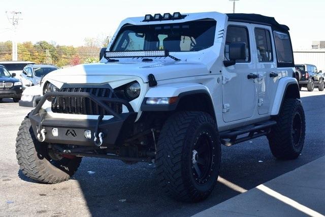 used 2018 Jeep Wrangler Unlimited car, priced at $27,733