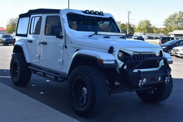 used 2018 Jeep Wrangler Unlimited car, priced at $27,733