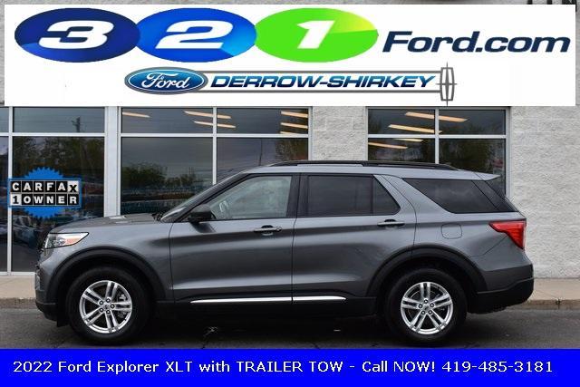 used 2022 Ford Explorer car, priced at $29,684