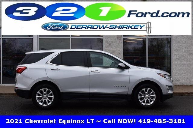 used 2021 Chevrolet Equinox car, priced at $17,904