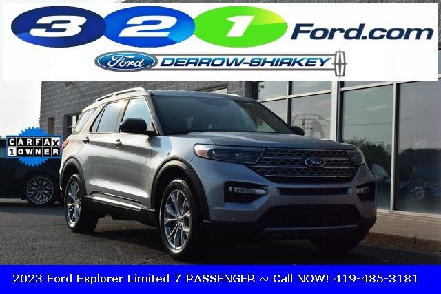 used 2023 Ford Explorer car, priced at $33,499