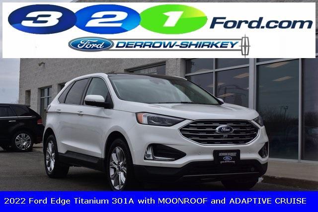 used 2022 Ford Edge car, priced at $25,500