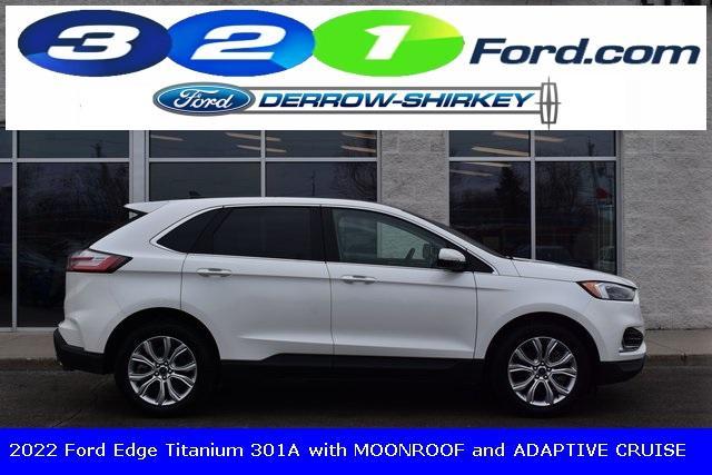 used 2022 Ford Edge car, priced at $25,500