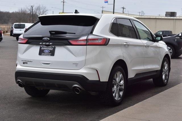 used 2022 Ford Edge car, priced at $25,500