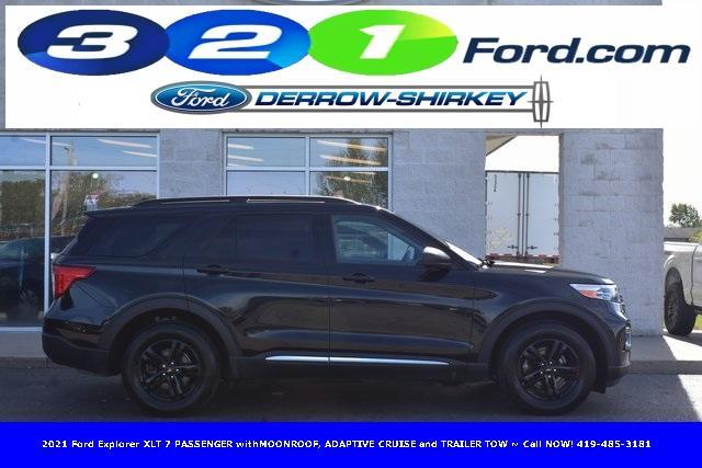used 2021 Ford Explorer car, priced at $25,789