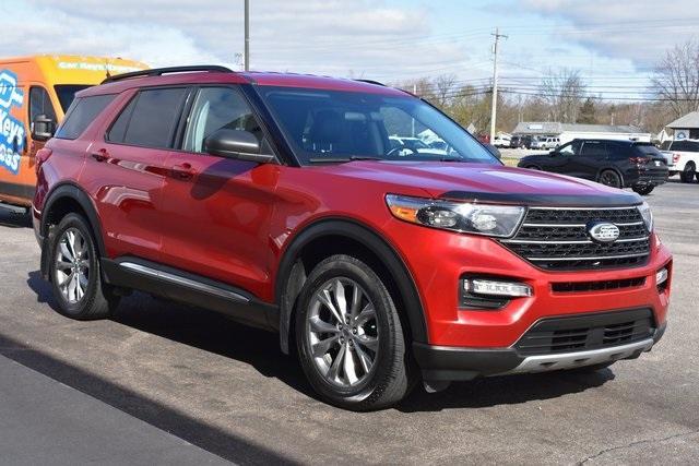 used 2021 Ford Explorer car, priced at $27,944