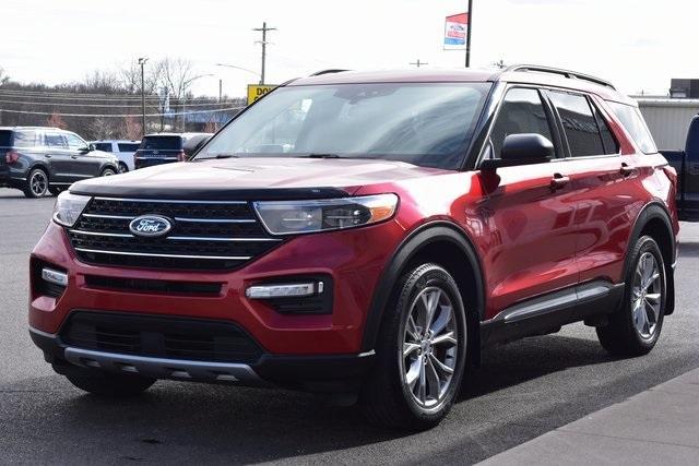 used 2021 Ford Explorer car, priced at $27,944