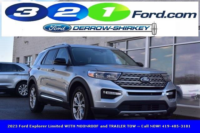 used 2023 Ford Explorer car, priced at $36,990