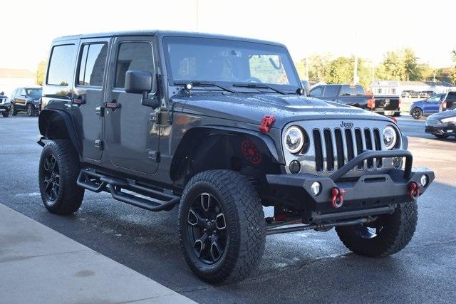used 2018 Jeep Wrangler JK Unlimited car, priced at $24,974