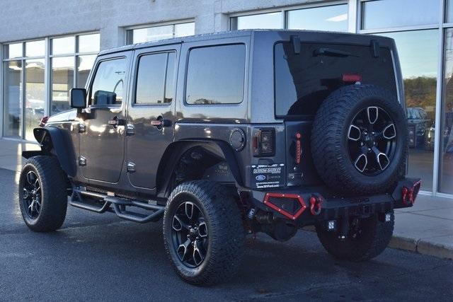 used 2018 Jeep Wrangler JK Unlimited car, priced at $24,974